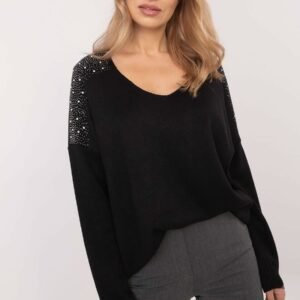 Sweter Damski Model DHJ-SW-17690.21 Black - Italy Moda