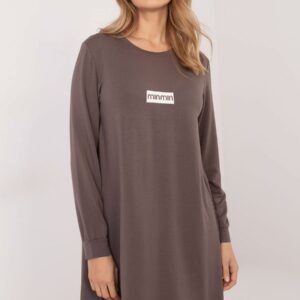 Sukienka Model RV-SK-A-165.61 Dark Brown - Relevance