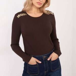Bluzka Model RV-BZ-A-210.43 Dark Brown - Relevance