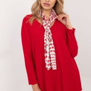 Sweter Damski Model DHJ-BZ-19226.91Red - Italy Moda