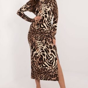 Sukienka Model LK-SK-509792-3.37 Black/Beige - Lakerta