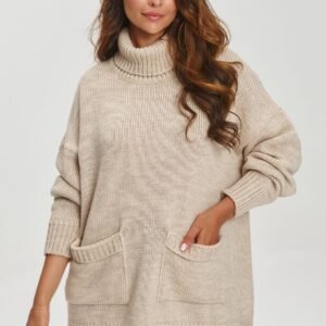 Golf Damski Model S155 Beige - Makadamia