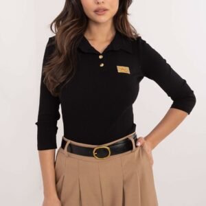 Bluzka Model RV-BZ-9949.11X Black - Relevance