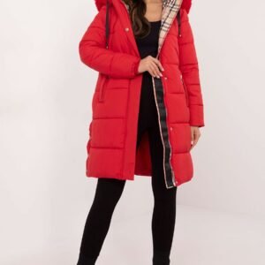 Kurtka Damska Model SK-KR-HH-2406.03P red - Factory Price