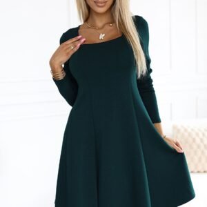 Sukienka Model Ivana 574-1 Bottle Green - Numoco
