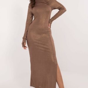 Sukienka Model DHJ-SK-20093.17 Brown - Italy Moda