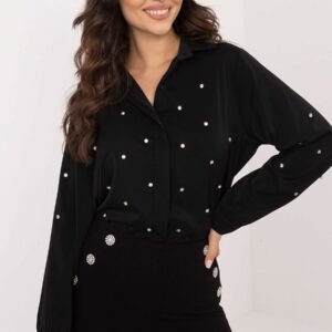 Koszula Damska Model DHJ-KS-18397.47P Black - Italy Moda