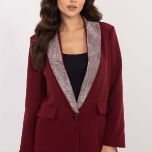 Marynarka Model DHJ-MA-19926.85P Bordo - Italy Moda