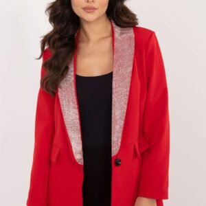 Marynarka Model DHJ-MA-19926.85P Red - Italy Moda