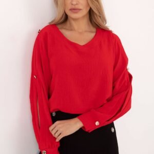 Bluzka Model MI-BZ-98684.89 Red - Italy Moda
