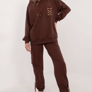 Spodnie Komplet Model CLM-KMPL-1278.08P Brown - Factory Price