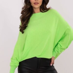 Sweter Damski Model DHJ-SW-8862.91 Fluo Green - Italy Moda