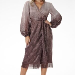 Sukienka Model A702 Brown - awama