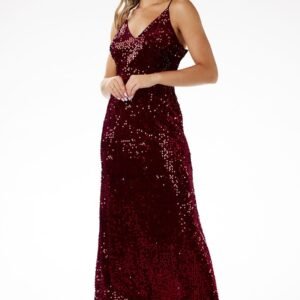 Sukienka Model A697 Claret - awama