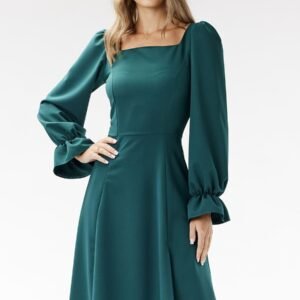 Sukienka Model A695 Bottle Green - awama