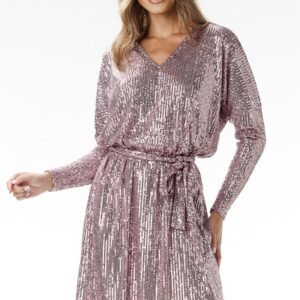 Sukienka Model A690 Pink - awama