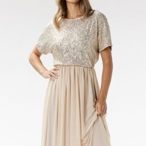 Sukienka Model A689 Beige - awama