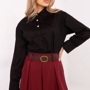 Koszula Damska Model MI-KS-C238.04 Black - Italy Moda