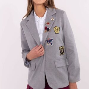 Marynarka Model DHJ-MA-A8770.47P Grey - Italy Moda