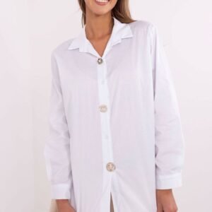 Koszula Damska Model DHJ-KS-20132.04P White - Italy Moda