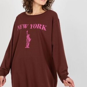 Bluza Damska Model VI-BL-3212.15X Brown/Pink - Factory Price