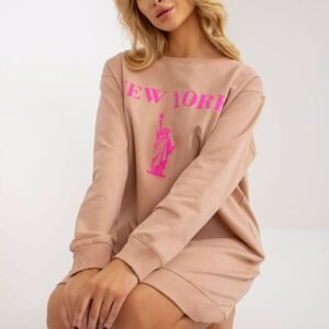 Bluza Damska Model VI-BL-3212.15X Beige/Pink - Factory Price