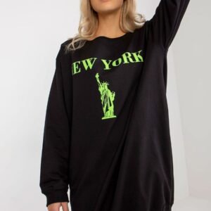 Bluza Damska Model VI-BL-3212.15X Black/Green - Factory Price