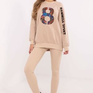 Spodnie Komplet Model EM-KMPL-850.08 Beige - Factory Price