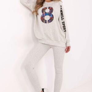 Spodnie Komplet Model EM-KMPL-850.18P Light Grey - Factory Price