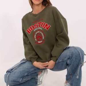 Bluza Damska Model EM-BL-617-15.51P Khaki - Factory Price