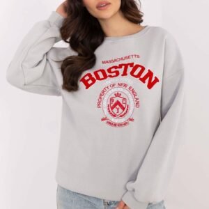 Bluza Damska Model EM-BL-617-15.55P Light Grey - Factory Price