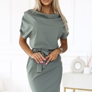 Sukienka Model Roxi 240-4 Olive - Numoco