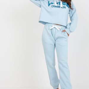 Spodnie Komplet Model EM-KMPL-720.01 Light Blue - Ex Moda