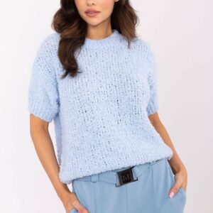 Sweter Damski Model MI-SW-2701.23 Light Blue - Italy Moda