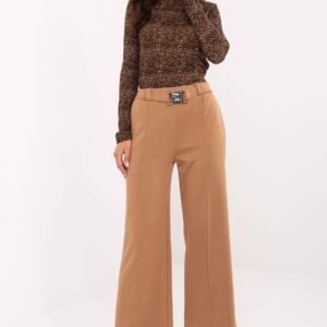 Spodnie Damskie Model DHJ-SP-20356.49 Camel - Italy Moda
