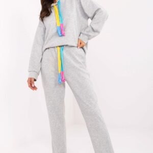 Spodnie Komplet Model DHJ-KMPL-20335.44 Grey - Italy Moda