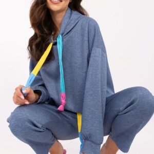 Spodnie Komplet Model DHJ-KMPL-20335.44 Dark Blue - Italy Moda