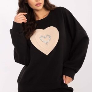 Bluza Damska Model MI-BL-271594.85 Black - Italy Moda