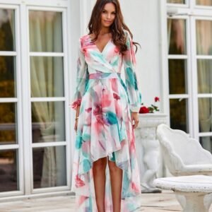 Sukienka Model Carlotta SUK0412-48D Multicolor - Roco Fashion