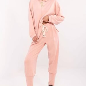 Spodnie Dresowe Model MI-SP-61700.80P Brzoskwinia - Italy Moda