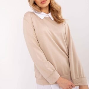 Bluzka Model MI-BZ-A5997.49 Beige - Italy Moda