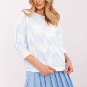 Bluzka Model RV-BZ-A285.24 White/Blue - Relevance
