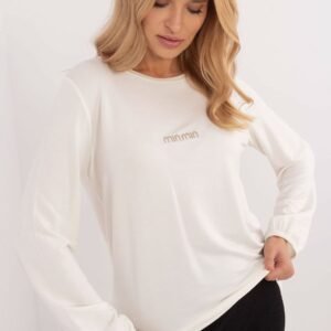 Bluzka Model RV-BZ-A-162.96 Ecru - Relevance