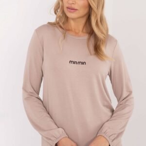 Bluzka Model RV-BZ-A-162.96 Beige - Relevance