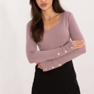 Sweter Damski Model AT-SW-2334.49 Violet - AT