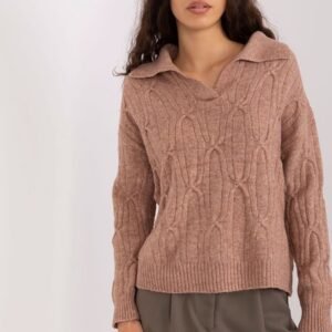 Sweter Damski Model AT-SW-2349-2.96 Brown - AT