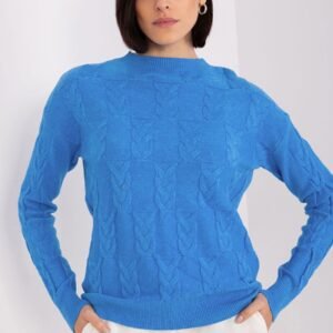 Sweter Damski Model AT-SW-2340.10 Blue - AT
