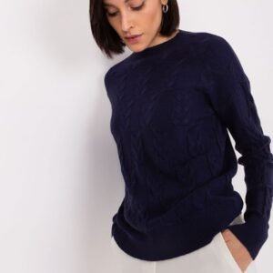 Sweter Damski Model AT-SW-2340.80 Navy - AT