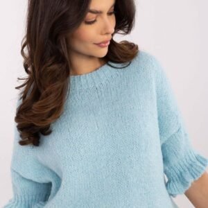 Sweter Damski Model MI-SW-2913.99 Light Blue - Italy Moda