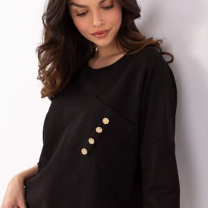 Bluzka Model CLM-BZ-1263.49 Black - Factory Price